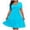 *Sky Blue, variant on VBVC Women's Plus Size Short Sleeve Tiered Mini Dress , Ladies' Crew Neck Ruffle Hem Casual Dress , Summer Loose Fit Babydoll Dress For Women,Black,XL-5XL