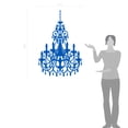 thumbnail image 2 of Vinatage Antique Decorative Chandelier Wall Decal Sticker, 2 of 4