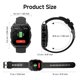 thumbnail image 3 of Reloj inteligente con pantalla de 1,83 pulgadas, Bluetooth, llamadas, para exteriores, resistente al agua, multifuncional, deportivo, ideal para regalar., 3 of 6