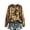 Earthy Yellow_03, variant on Sweatshirt for Women Oversized Crew Neck Vintage Full Moon Witch Graphic Long Sleeve Pullover Casual Fall Halloween Party Top Brown XL