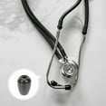 thumbnail image 4 of UPKOCH 15 Pairs of Stethoscope Replacement Pieces in Black Silicone for Veterinarians, 4 of 6
