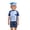 Z11-Blue, variant on Shadoumai Toddler Boy Swimsuit Stretch Swimwear Set Boys 2 Piece Swimsuit Beach Bathing Suit Boys