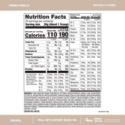 (6 pack) SlimFast Original French Vanilla Meal Replacement Shake Mix, 10g Protein, 22 Servings
