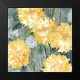 thumbnail image 2 of Robinson, Carol 12x12 Black Modern Framed Museum Art Print Titled - Yellow Mums, 2 of 5