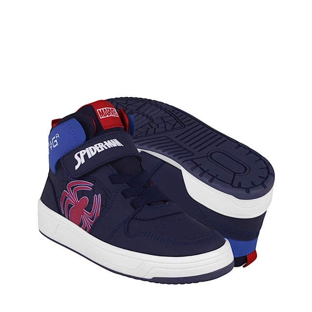 TENIS NIÑO SPIDER MAN 33844 SIMIPIEL AZUL Spiderman 33844