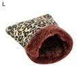 thumbnail image 2 of SPRING PARK Hamster Sleeping Bag, Winter Soft Warm Bed Plush Small Pet Nest Snuggle Sack Hideout Pouch for Hedgehog Guinea Pig Squirrel Small Animals, 2 of 7