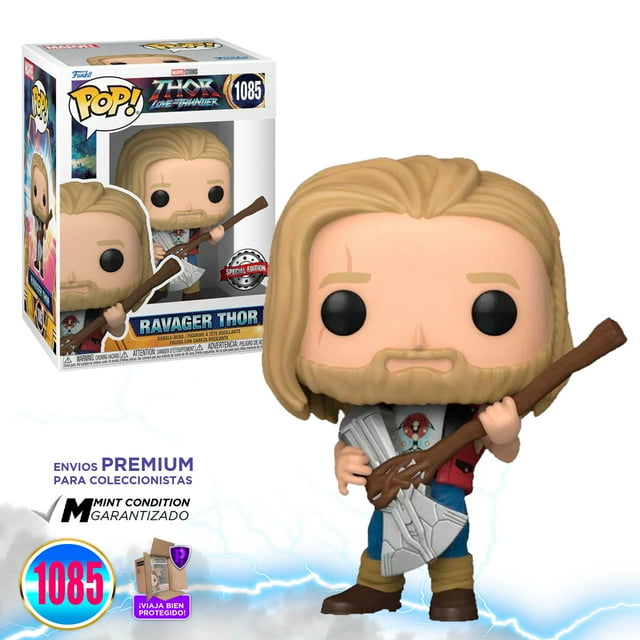 Funko Pop Thor Saqueador #1085 Thor Amor Y Trueno Figura Original Funko Ravager Thor Love And Thunder
