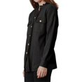 thumbnail image 2 of utcoco Women's Casual Knit Long Sleeve Button Down Top, 2 of 4
