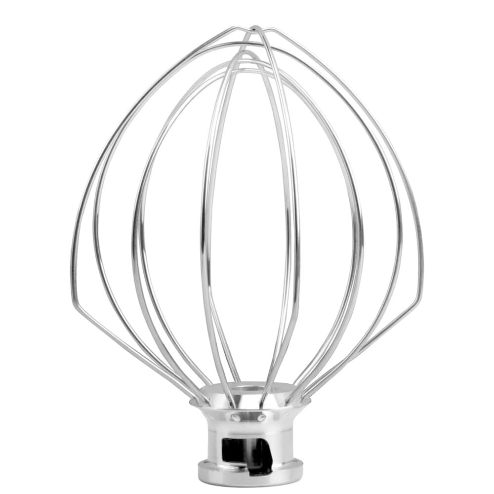 K45WW 6'' Wire Whip Compatible with 4.5-5Qt KitchenAid Tilt-Head Stand Mixer,Kitchenaid Whisk Replacement For Egg Cream Stirrer,Flour Cake Balloon Whisk，Kitchenaid mixer attachments