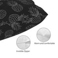 thumbnail image 3 of Sikiie White Pineapples Pillow Covers, Throw Pillow Case Cushion Covers,Cushion for Bedroom,Couch,Home-20"x30", 3 of 6
