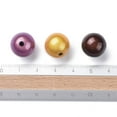 thumbnail image 3 of Spray Painted Acrylic Beads Miracle Beads Bead in Bead Round Mixed Color 14mm Hole: 2mm about 330pcs/500g, 3 of 7