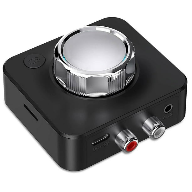 Bluetooth 5.0 Audio Rca Receiver Bluetooth 5.0 Transmitter Receiver  Wireless Nfc 3.5mm Aux To 2 Rca Audio Adapter - Walmart.ca