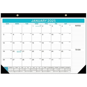 VINAUO Calendar 2025, Desk Calendar 2025,  17" x 12" Big Wall Calendar 2025-2026 Covers Jan 2025 to Jun 2026 ,Desktop Monthly Calendar for Home School & Office
