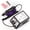 Black-02, variant on Electric Nail Sander Pedicure Manicure Tools Professional Nail Drill Machine Low Noise Cutters Nail File Kit