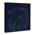 thumbnail image 3 of Stupell Industries Eclectic Mushrooms on Blue Canvas Art, 24 x 24, by Lucille Price, 3 of 8