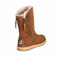 thumbnail image 3 of Cloud Nine Sheepskin Ladies Trixie Stylish Comfy Zipper Boots, 3 of 11