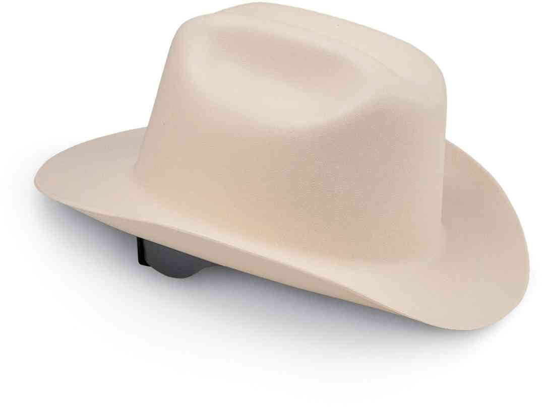 Каска в форме шляпы. Vulcan Cowboy Style hard hat White. Каска защитная ковбойская шляпа.