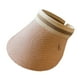 thumbnail image 1 of Sombrero de visera solar de ala ancha, gorra de playa de verano plegable, 1 of 6