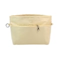thumbnail image 1 of Jumpingount Organizador de bolsas para guardar cosméticos y accesorios Bolsa de forro expandible Insertar bolso Impermeable Caqui Alto 32 * 14 * Type3 NO3, 1 of 6