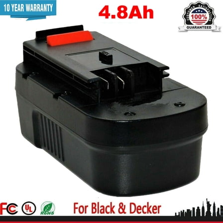 HPB18 18V HPB18-OPE 244760-00 18 VOLT 4.8AH NI-MH BATTERY FOR BLACK AND DECKER