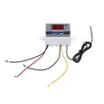 thumbnail image 2 of Temperature Intelligent Digital Microcomputer Temperature Controller with LED-Display Mini Thermostat Switch Heating/Cooling Temperature Control Switch with Water-resistant Sensor, 2 of 7