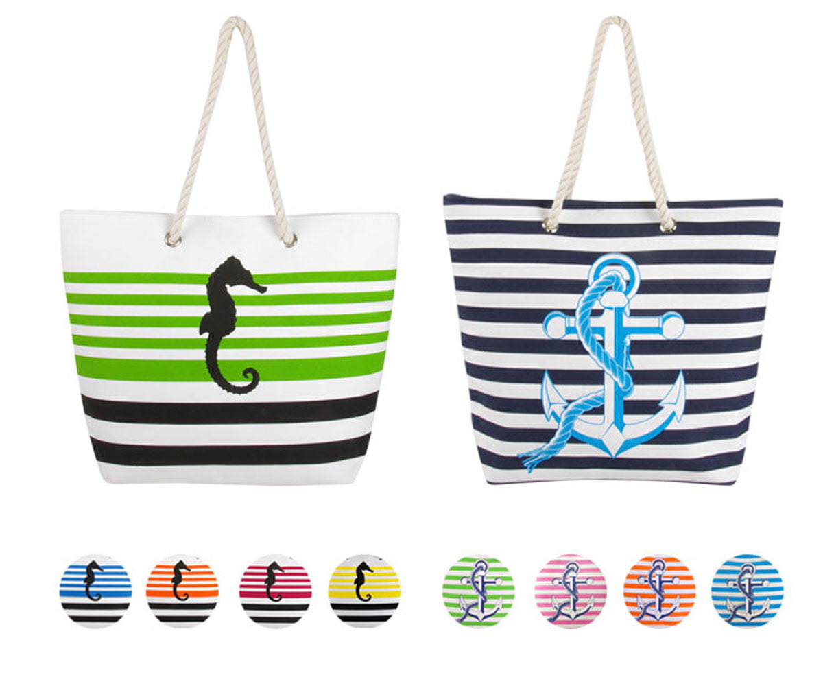 Extra Large Shopping Bag Tote Picnic Bag Holiday Beach Bag Shopper 4 Designs 