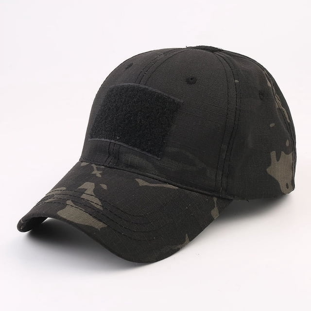 Gorra de béisbol con estampado de pitón para exteriores para fanáticos militares, gorra de camuflaje táctica para hombres, gorra deportiva con velcro