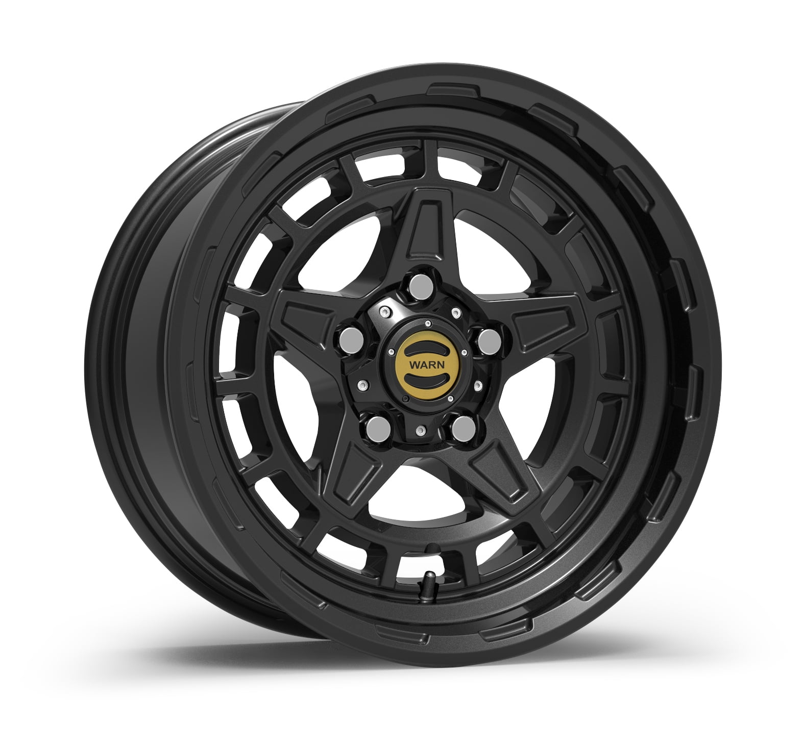 WARN 106687 Epic Wheels, Fits: Jeep Wrangler JL, JK and Gladiator JT - Diamond Cutter, Black