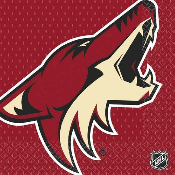 Arizona Coyotes NHL Pro Hockey Sports Banquet Party Paper Luncheon Napkins