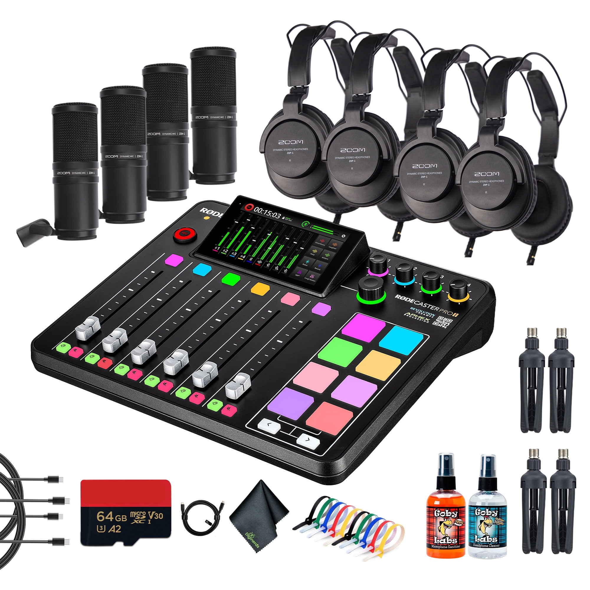Zoom LiveTrak L-20 - 20-Input Digital Mixer & Multitrack Recorder