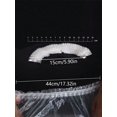 thumbnail image 2 of 100pcs ,Shower cap Thickened hair cover women's waterproof bath kitchen grease cap Beauty salon treatment hair color oil treatment head cover, 2 of 5