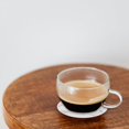 thumbnail image 2 of 6 Pcs Coasters Marble Pu Leather Round Heat Insulation Table Placemat Drink Coasters Cup Mats For Home Table Kitchen Decor, 2 of 4
