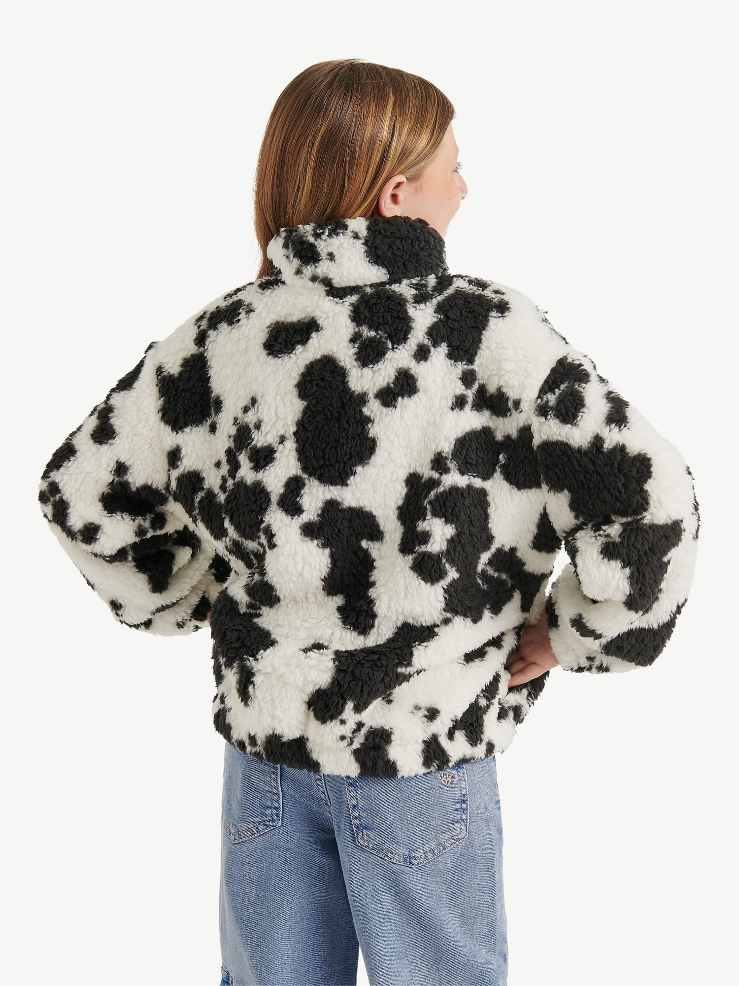 Justice Girls Mock Neck Sherpa, Sizes XS - XLP