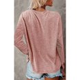 thumbnail image 4 of SAYFUT Womens Casual Blouse Crew Neck Long Sleeve Solid Comfy T Shirt Loose Pocket Tops,S-2XL, 4 of 5