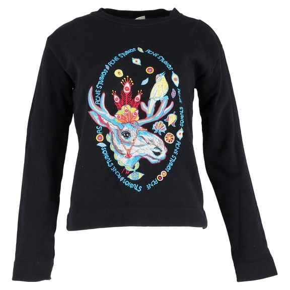 Pre-Owned Acne Studios Oslavi Sweater in Black Cotton