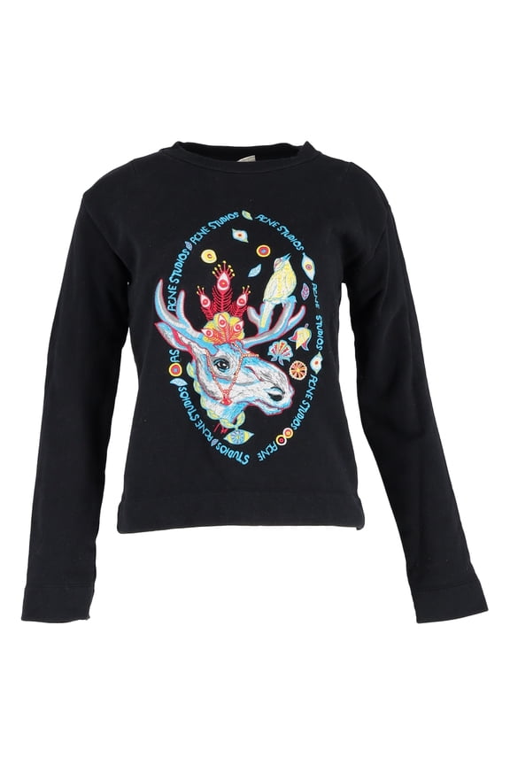 Pre-Owned Acne Studios Oslavi Sweater in Black Cotton