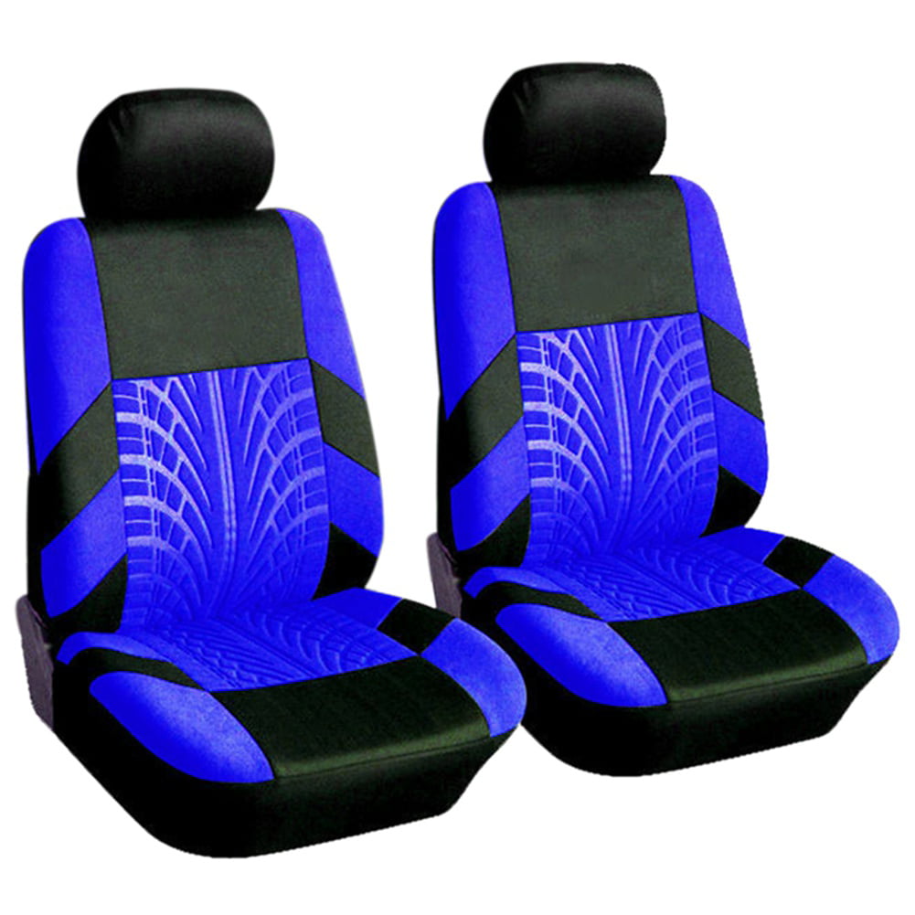 TURING Seat-Covers Car-Seat-Protector Polyester-Fabric Fits-Most-Cars Full-Set Car Butterfly 
