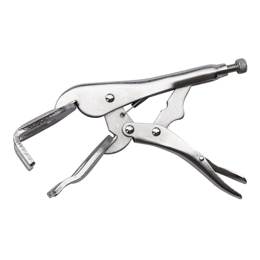 Tizuqe 9inch Heavy Duty C Clamp Locking Pliers Heavy Duty Welding C Clamp Pliers Vises