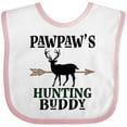 thumbnail image 3 of Inktastic Pawpaw Hunting Buddy Bow Hunter Boys or Girls Baby Bib, 3 of 4