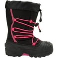 thumbnail image 6 of Baffin Inc Young Snogoose Girls Youth Boots Black/Hyper Berry (Black, 8), 6 of 7