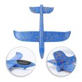 thumbnail image 4 of Paquete de 3 juguetes educativos para niños para jugar entre padres e hijos, planeadores voladores de EPP azules, 4 of 8