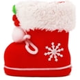 thumbnail image 1 of Bolsa de dulces navideñas Soportes para medias de dulces navideños Decoraciones para el hogar Bolsas de regalo, rojo, M, 1 of 7