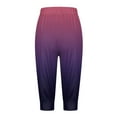 thumbnail image 5 of WEAIXIMIUNG Yoga Pants Women Straight Leg with Design On Side Capris for Women 4Th Of July Flag Independence Day Print Pants Bottom Drawstring Joggers, 5 of 5