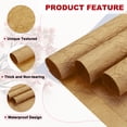 thumbnail image 3 of Uxcell Flower Wrapping Paper, Waterproof Bouquet Wrapping Paper, Gift Wrapping Paper (Dark Brown, 23.6 x 23.6 Inch, 5Pcs), 3 of 6