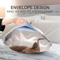 thumbnail image 7 of Coolnut Highland Cow Satin Pillowcase for Hair and Skin Silk Pillowcase Soft Sleeping Pillow Covers Smooth Cooling Pillowcase with Envelope Closure Size Standard 20x30 in Home Decor Gifts, 7 of 7