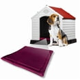 thumbnail image 1 of Casa Y Cama Para Perro Q Perrón Para Raza Mediana Color Rojo, 1 of 5