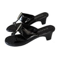 thumbnail image 3 of Starbay Women's Open Toe Low Block Heel Mules Pumps, 3 of 3