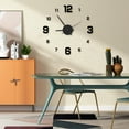 thumbnail image 4 of QTOCIO Home Decor, Large Wall Clock Watch DIY Sticker Wall Clocks Pared Home Decoration Special Living Room Home Decoration Office Shop Art Decor, 4 of 4