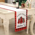 thumbnail image 4 of suyin Waterproof Cloth Christmas Table Runner 180 X 35Cm For Dining Settings, 4 of 9
