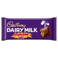 thumbnail image 3 of Cadbury Dairy Milk Crunchie Chocolate Bar 180g, British Import (Pack of 3), 3 of 4